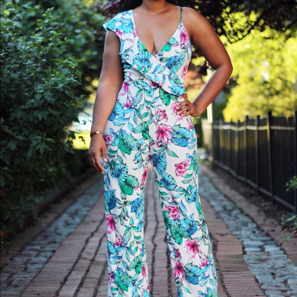 Floral jumper